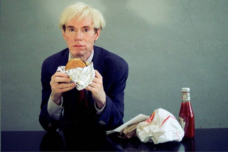 Andy Warhol em propaganda do Burger King