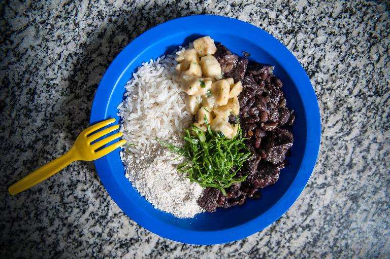 Receitas da merenda antes e depois