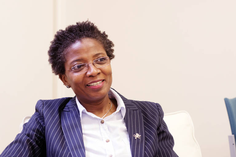 A nigeriana Funmi Olonisakin, vice-presidente do African Leadership Centre, em Londres