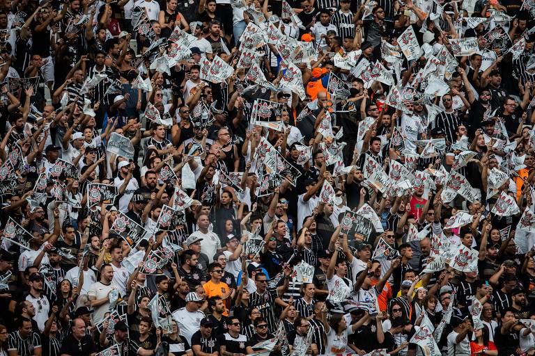 Corinthians x São Paulo - a torcida 