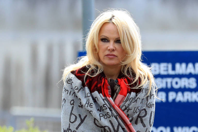 Pamela Anderson faz campanha por Assange, do WikiLeaks: 'Temos que salvar a vida dele'