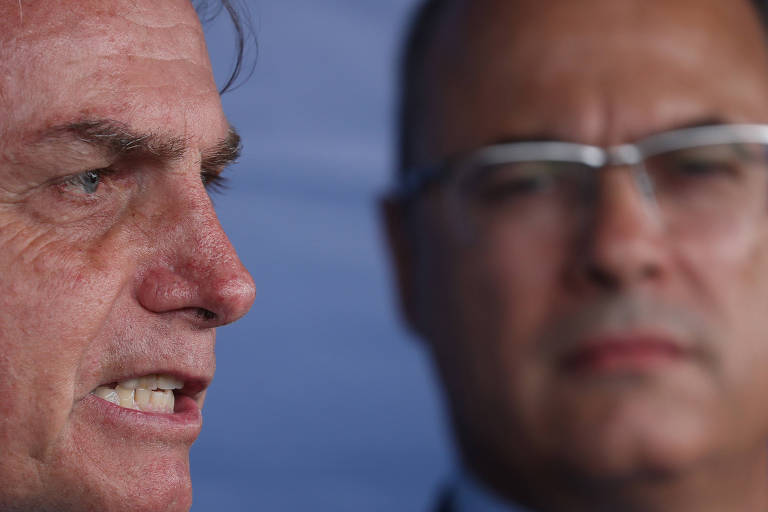 O presidente Jair Bolsonaro e o governador do Rio de Janeiro Wilson Witzel