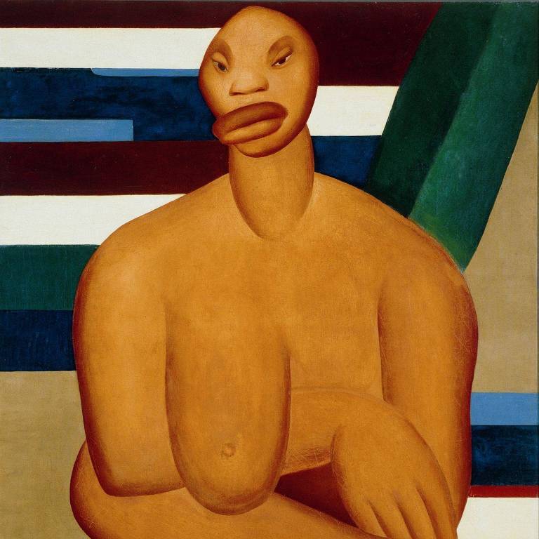 'A Negra', obra de Tarsila do Amaral