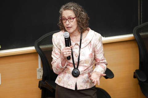 A jornalista americana Sally Lehrman, diretora do Projeto Credibilidade (Trust Projetc). Foto: Juliana Farinha