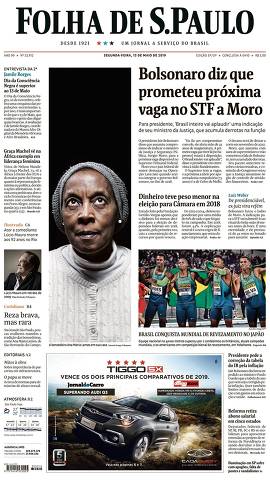 Capa da Edição São Paulo da Folha