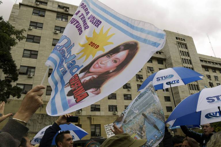 Julgamento de Cristina Kirchner em maio de 2019