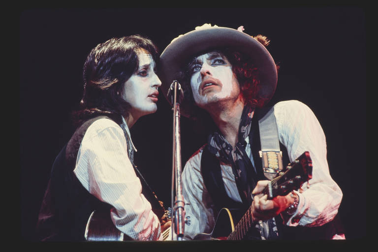 Bob Dylan em 'Rolling Thunder Revue'