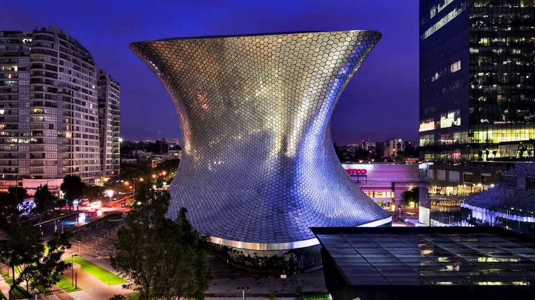 Museu Soumaya, no bairro Polanco, na Cidade do México