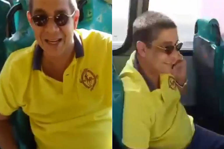 Rolê de Zeca Pagodinho de ônibus em Xerém vira atração no Instagram