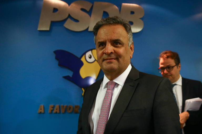 Aécio faz pressão 'agressiva' para tucanos em MG não apoiarem Doria, dizem aliados do governador