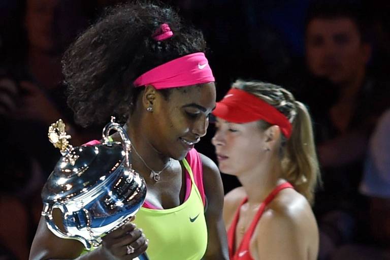 Serena tenta ampliar domínio sobre Sharapova em duelo inédito