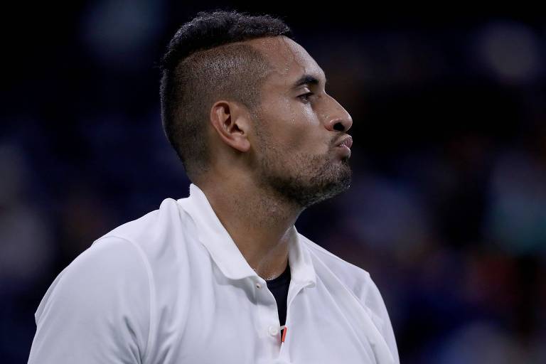 Kyrgios fica cada vez mais entre o show e os conflitos no tênis