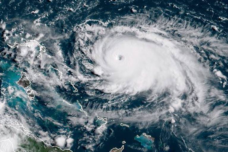 Furacão Dorian chega à categoria 5 e se torna tempestade mais forte do mundo neste ano
