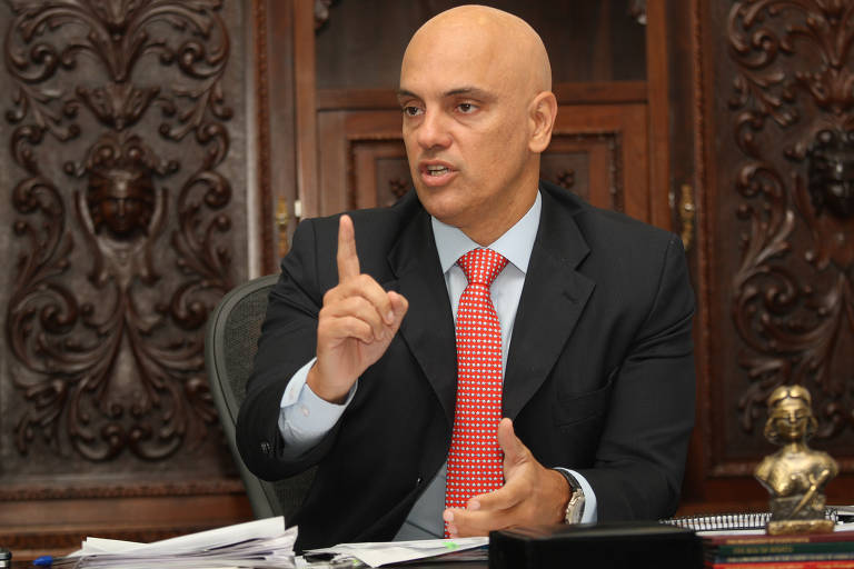 Este é Alexandre de Moraes, do STF