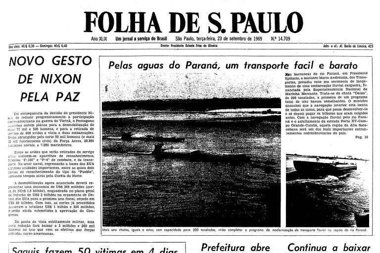 1969: Com retirada de tropas do Vietnã, Nixon faz novo aceno pela paz