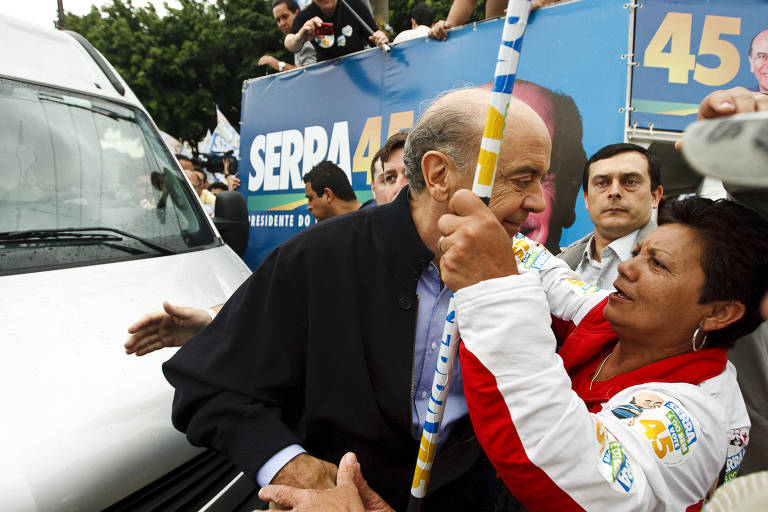 José Serra na eleição de 2010