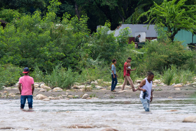 Travessia entre Venezuela e Colômbia