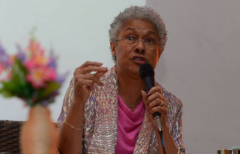 Veja imagens de Patricia Hill Collins, que participou de conferência em São Paulo