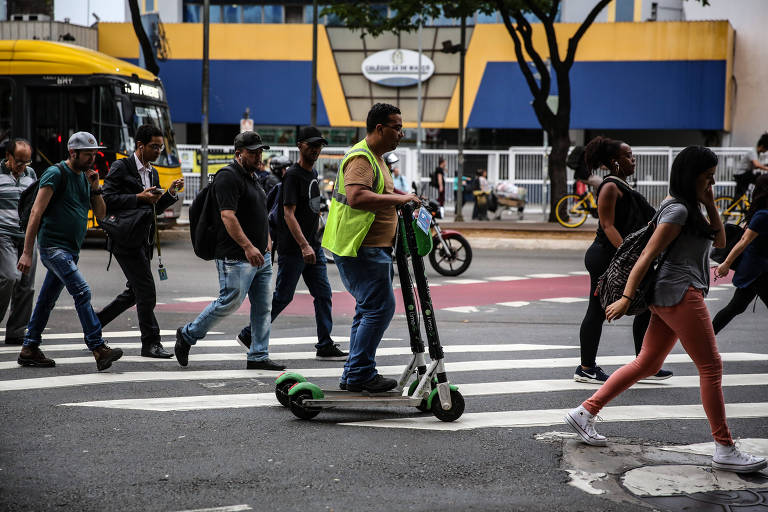 Uso de patinete terá novas regras