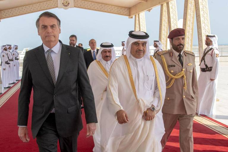 Bolsonaro visita o Oriente Médio