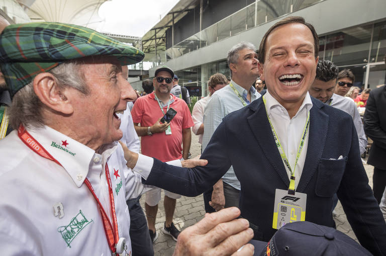 GP de São Paulo de F1 foi vitória de Doria sobre Bolsonaro