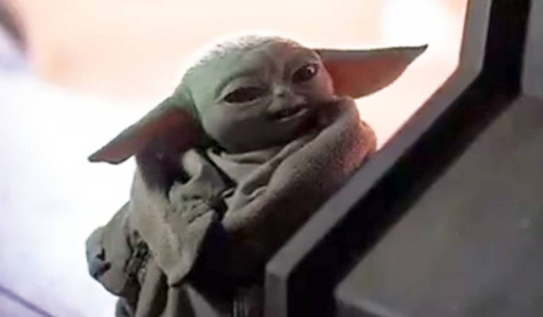 Diretor de Mandalorian publica vídeo de Baby Yoda dançando ao som de seu violão