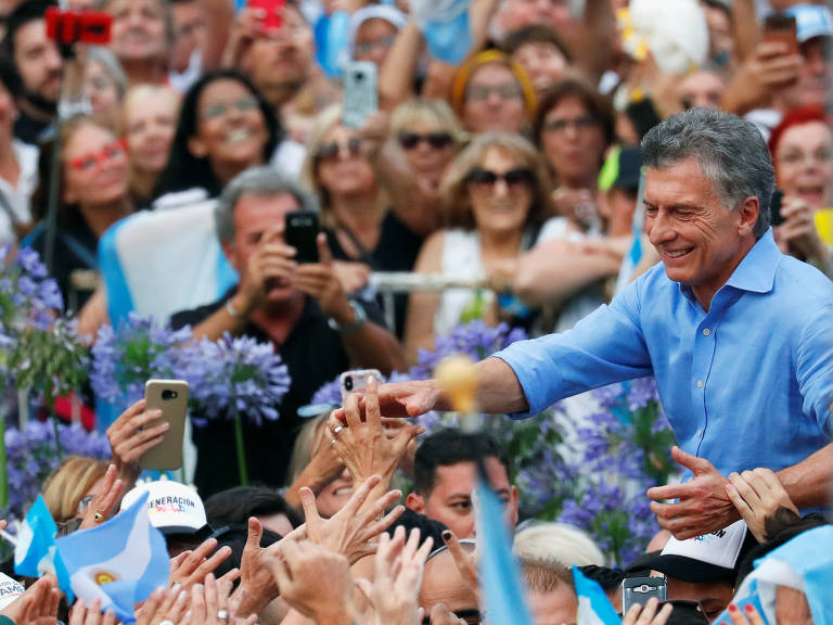 Ato de despedida de Macri na Presidência