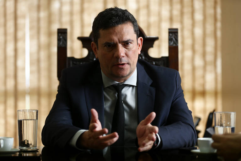 Sergio Moro em entrevista à Folha, em dezembro