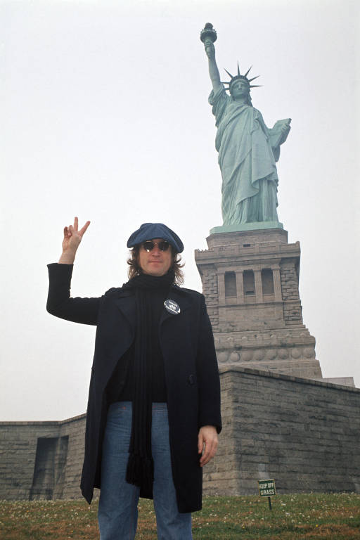 John Lennon em Nova York, por Bob Gruen