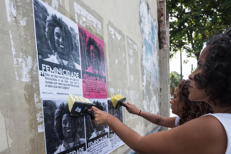 Atos em homenagem a Marielle Franco 