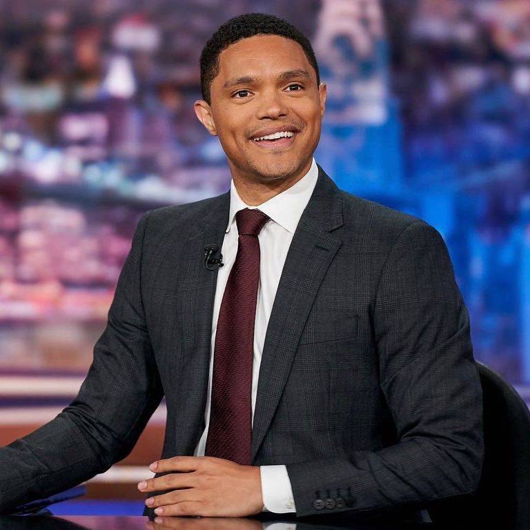 Imagens do apresentador Trevor Noah