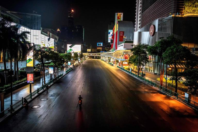 Pandemia fez Bancoc, a cidade mais visitada do mundo, ficar vazia