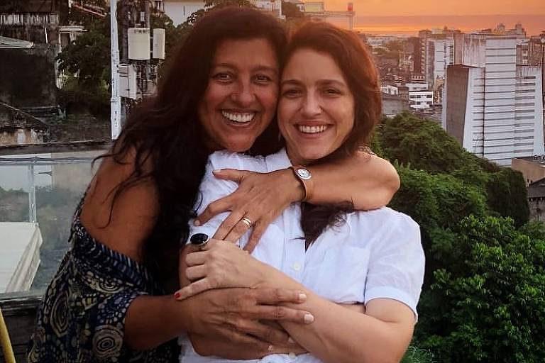 Regina Casé e Manuela Dias