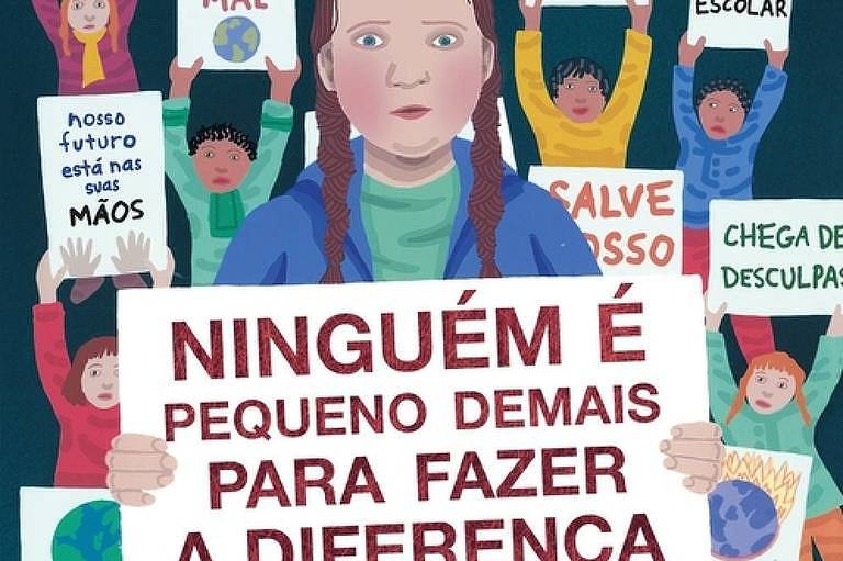 Livro narra história de Greta Thunberg e mostra o poder do conhecimento