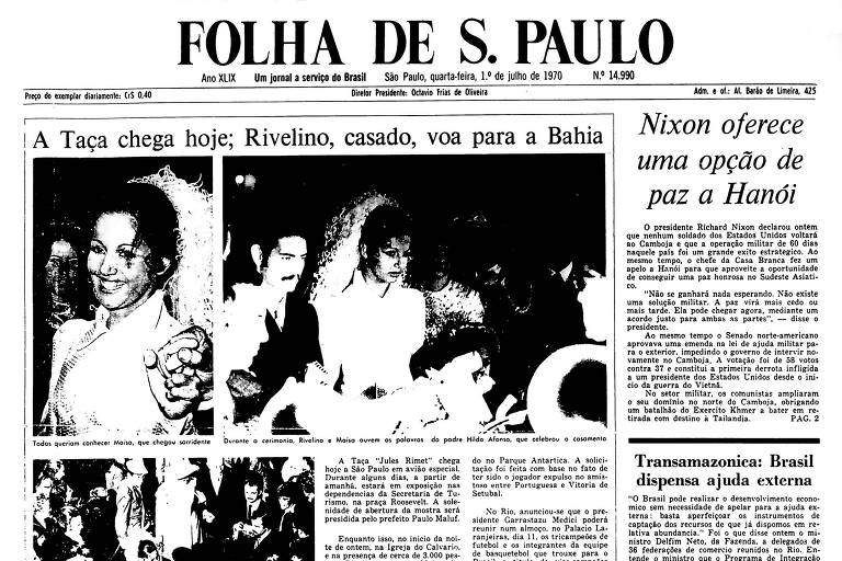 1970: Após ação no Camboja, EUA falam em negociar com Vietnã do Norte