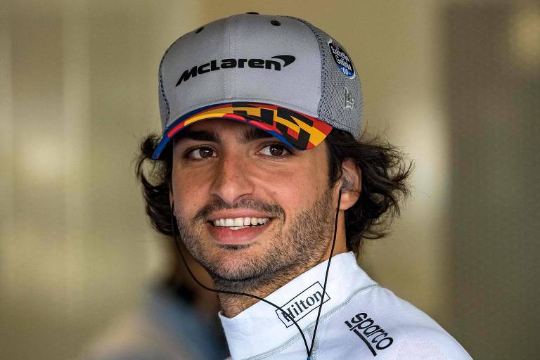 Carlos Sainz Jr. antes do GP de Silverstone em 2019