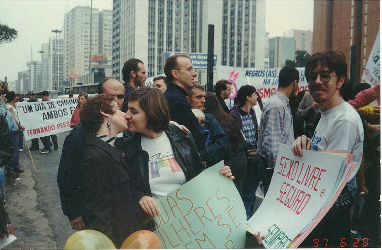 1ª Parada do Orgulho LGBTI+, em 1997