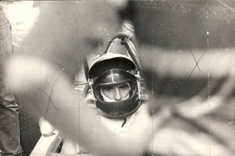 Emerson Fittipaldi, em carro da Lotus