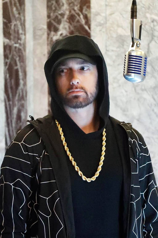 Imagens do rapper Eminem