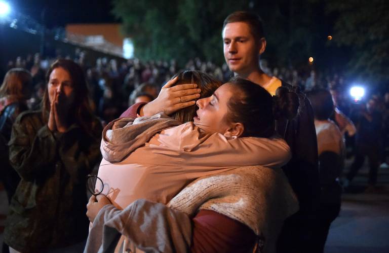 Repressão a protestos na Belarus