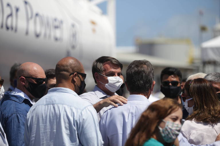 Veja fotos de Bolsonaro em visita a Aracaju