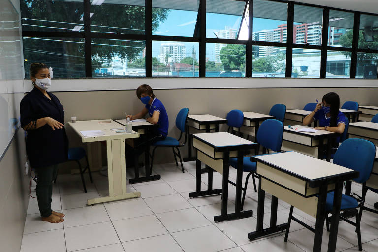 Protocolos de segurança adotados em escola particular de Manaus 