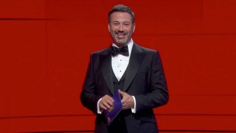 O apresentador do evento deste ano foi Jimmy Kimmel