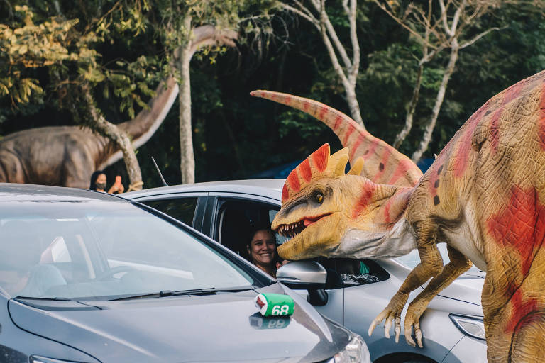 Parque Burle Marx recebe atração com dinossauros 