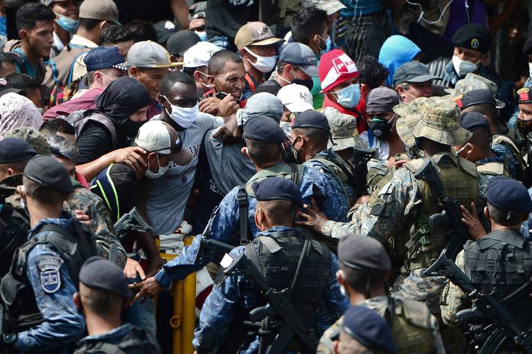 Guatemala ordena detenção de mais de 2.000 migrantes a caminho dos EUA