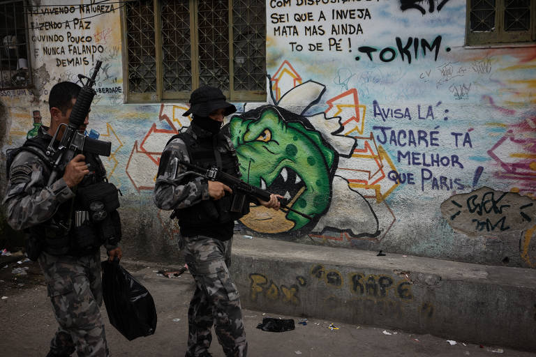 Operação policial na pandemia