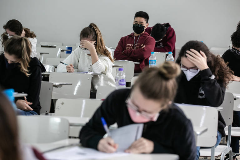 Alunos se preparam para edição sem precedentes durante a pandemia