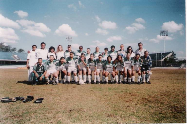 Time do Palmeiras que disputou o Campeonato Paulista Feminino em 1997