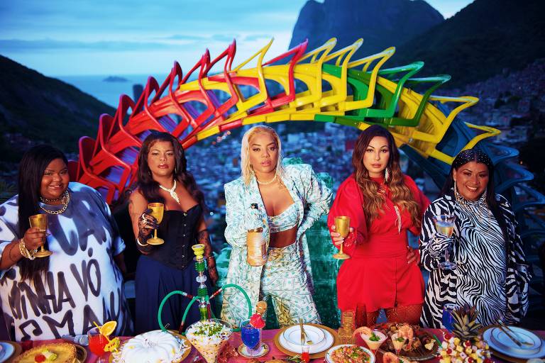 Ludmilla fez a gravação do clipe, Rainha da Favela