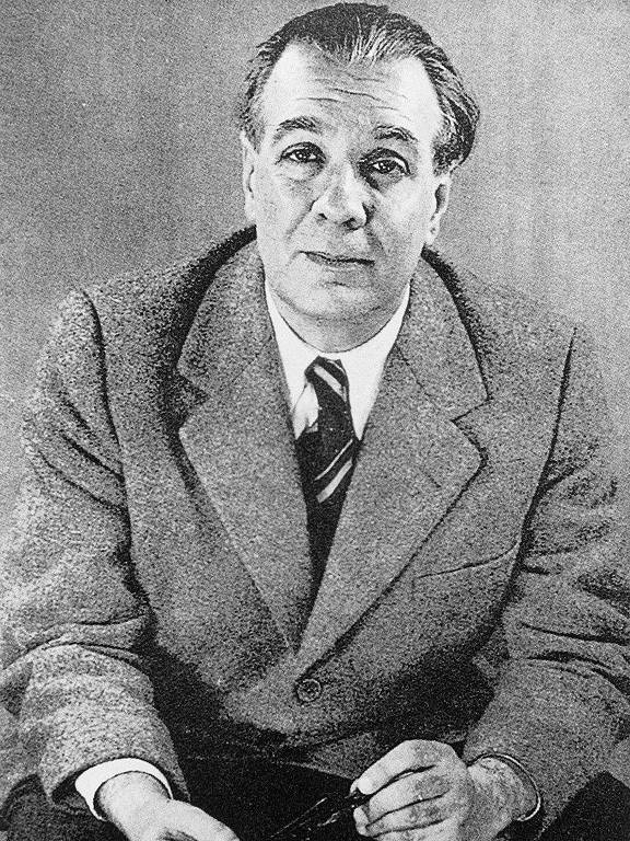 O escritor argentino Jorge Luis Borges